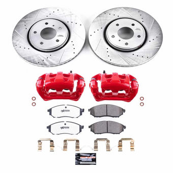 compare product Power Stop 05-12 Infiniti FX35 Front Z26 Street Kit w/Calipers