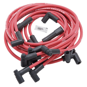 compare product Edelbrock Spark Plug Wire Set SBC 78-86 V8 Hei 50 Ohm Resistance Red Wire (Set of 8)