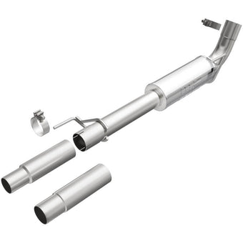 compare product MagnaFlow 15-21 Ford F-150 Street Series Cat-Back Performance Exhaust System- Polished Rear Exit