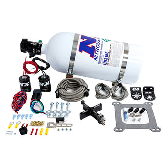 compare product Nitrous Express 4150 Covert Crossbar Plate System Stage 6 50-300HP (10lb Bottle)