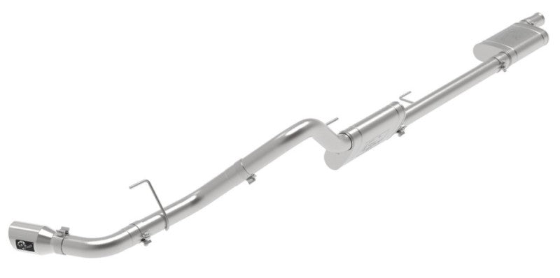 aFe Apollo GT Series 409 Stainless Steel Cat - Back Exhaust 2020 Jeep Gladiator 3.6L - Polished Tip - My Store