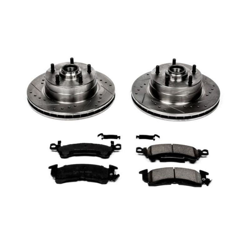 Power Stop 73 - 74 Buick Apollo Front Z23 Evolution Sport Brake Kit - My Store