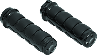 compare product Kuryakyn ISO Grips Without Throttle Boss Dual Cable Black
