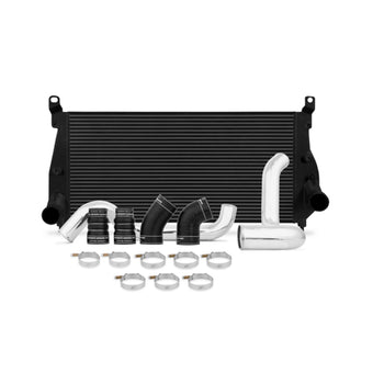 compare product Mishimoto 02-04.5 Chevrolet 6.6L Duramax Intercooler Kit w/ Pipes (Black)