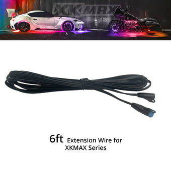 compare product XK Glow XKmax 6ft Extension Wire