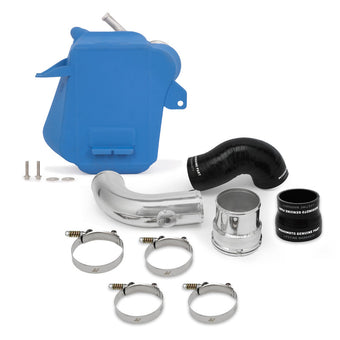compare product Mishimoto 2017+ Ford 6.7L Powerstroke Air-To-Water Intercooler - Micro-Wrinkle Blue