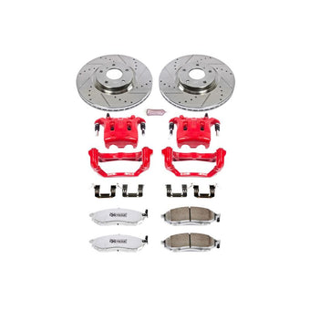 compare product Power Stop 09-19 Nissan 370Z Front Z26 Street Kit w/Cals