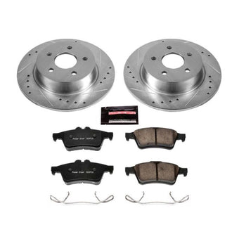compare product Power Stop 13-18 Ford C-Max Rear Z23 Evolution Sport Brake Kit