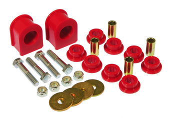 compare product Prothane 99-3/99 Ford F250 SD 4wd Front Sway Bar Bushings - 32mm - Red