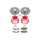 Power Stop 02 - 04 Honda CR - V Front Z26 Street Warrior Brake Kit w/Calipers - My Store