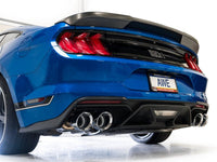 AWE Tuning 21 - 23 Ford Mustang Mach 1 SwitchPath Cat - Back Exhaust w/ Quad Chrome Silver Tips - My Store