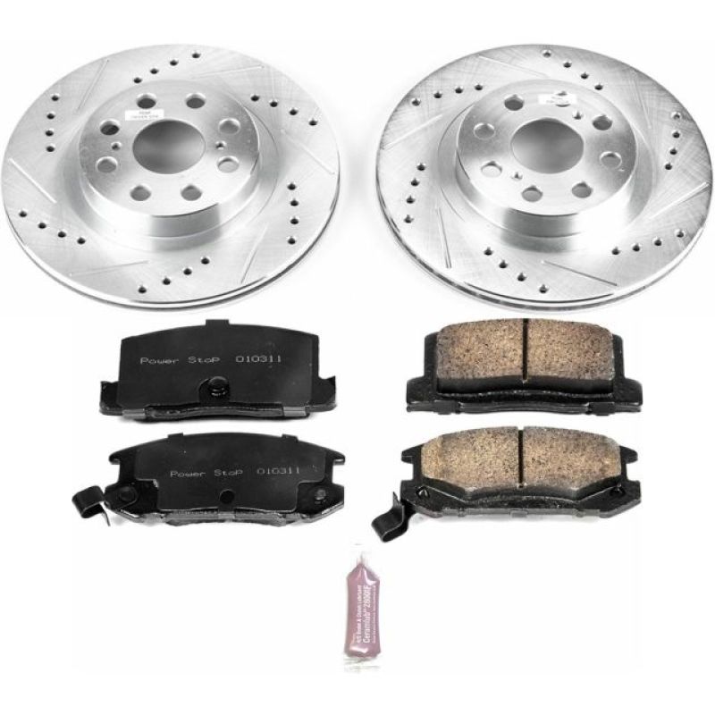 Power Stop 00 - 05 Toyota MR2 Spyder Rear Z23 Evolution Sport Brake Kit - My Store