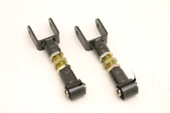compare product BMR 79-04 Fox Mustang Upper Control Arms On-Car Adj. w/ Spherical Bearings - Black Hammertone
