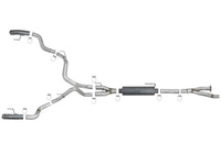 aFe MACH Force - Xp Cat - Back Exhaust w/Dual Hi - Tuck Tips Black 17 - 18 Ford F - 150 Raptor V6 - 3.5L (tt) - My Store