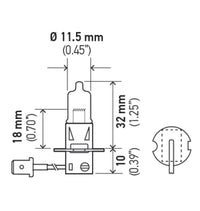 Hella H3 24V/70W PK22s T3.25 Halogen Bulb - My Store