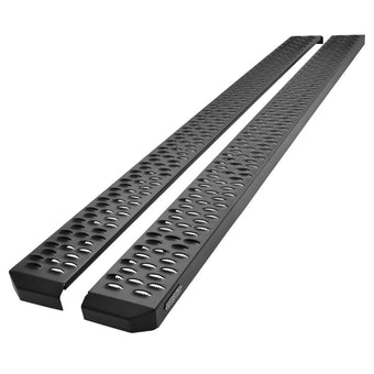 compare product Westin Grate Steps Running Boards 83 in - Textured Black