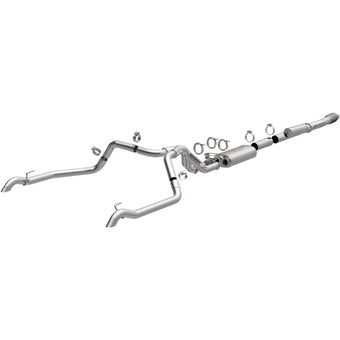 compare product MagnaFlow 24-25 Chevrolet/GMC Silverado/Sierra 1500 ZR2/AT4X Overland Series Cat-Back Exhaust System