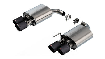compare product Borla 2024 Ford Mustang GT 5.0L V8 w/ Active Exhaust S-Type Axle-Back Exhaust System - Carbon Fiber