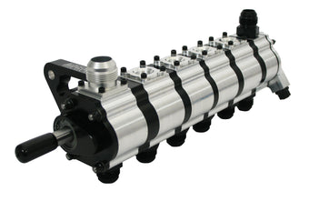 compare product Moroso T3 Series 6 Stage Dry Sump Oil Pump - Tri-Lobe - Left Side - 1.200 Pressure