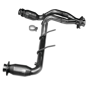 compare product Kooks 09-10 Ford F-150/ Ford Raptor 5.4L 3V 2 1/2in x 2 1/2in OEM Cat Y Pipe Kooks HDR Req
