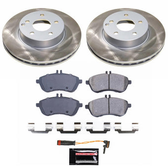 compare product Power Stop 12-15 Mercedes-Benz SLK250 Front Semi-Coated Rotor Kit