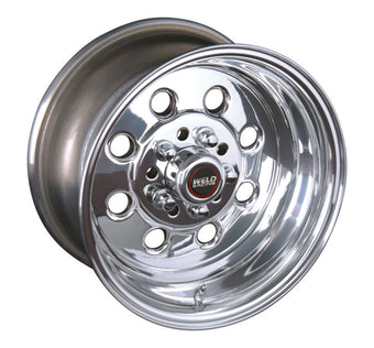 compare product Weld Draglite 15x8 / 5x4.5 & 5x4.75 BP / 4.5in. BS Polished Wheel - Non-Beadlock