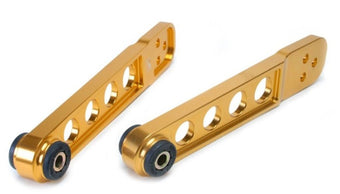 compare product Skunk2 01-05 Honda Civic Gold Anodized Rear Lower Control Arm (Includes Socket Tool)