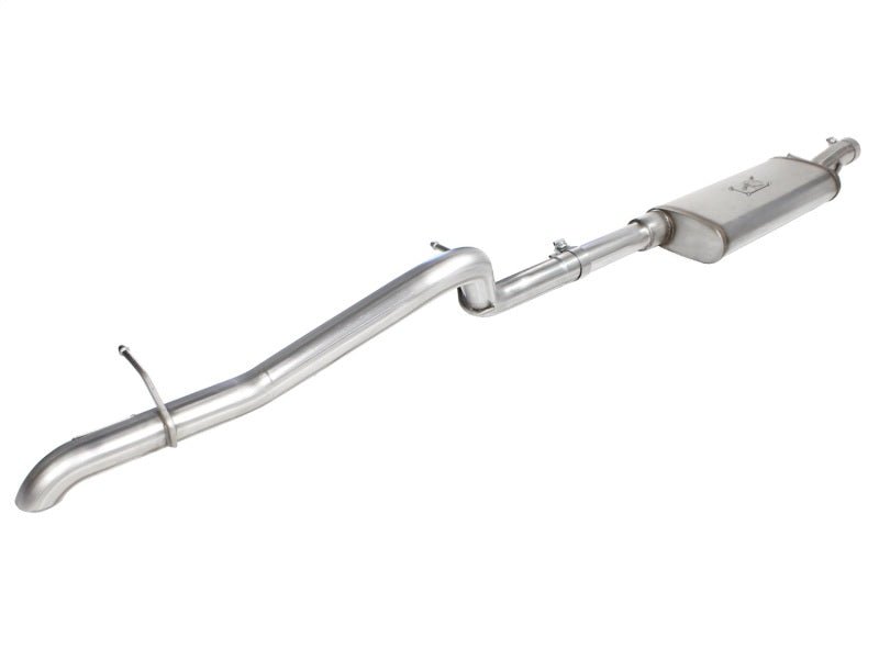 aFe MACHForce XP Exhaust Cat - Back 2.5in SS - 409 Hi - Tuck 12 - 14 Jeep Wrangler Unlimited V6 3.6L 4Dr - My Store