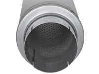 aFe ATLAS Aluminized Steel Muffler 5in Center/Center 24in L x 7in Diameter - Round Body - My Store