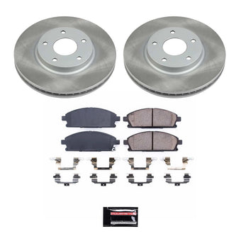 compare product Power Stop 04-09 Nissan Quest Front Semi-Coated Rotor Kit