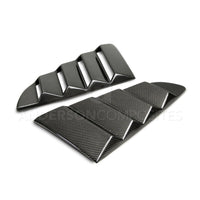 Anderson Composites 2015 - 2017 Ford Mustang Type - V Style Window Louvers - Vented - My Store