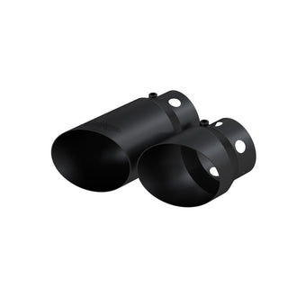 compare product MBRP 2008+ Ford F250/350/450 6.4 L 4 inlet 5 Tip Cover Set - 6.75in and 9.75in Length - Black