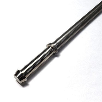 compare product Ticon Industries 8in Length x 3/8in Titanium Billet Exhaust Hanger Rod - Mushroom End