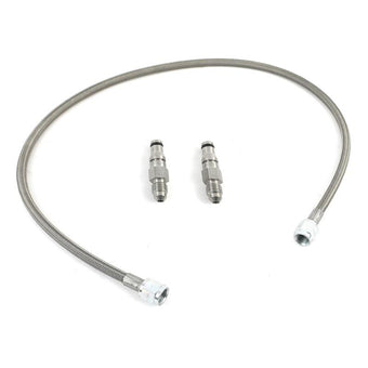 compare product McLeod 2015+ Ford Mustang Steel Braided Hydraulic Clutch Line