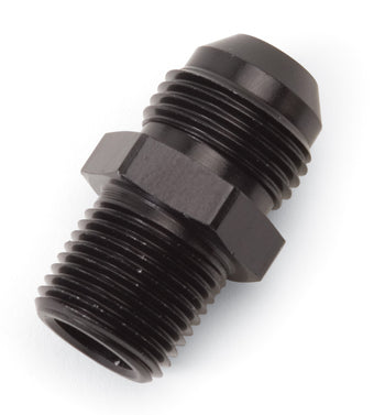 compare product Russell Performance -6 AN to 1/4in NPT Straight Flare to Pipe (Black)
