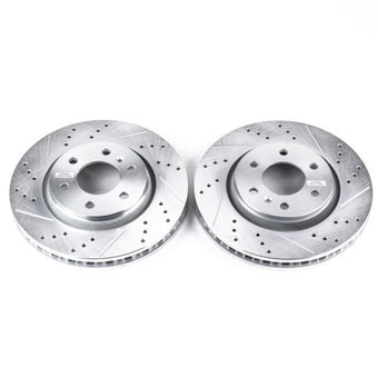 compare product Power Stop 06-07 Buick Terraza Front Evolution Drilled & Slotted Rotors - Pair