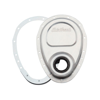 compare product Edelbrock Two Piece Front Cover