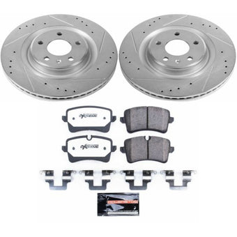 compare product Power Stop 2012 Audi A7 Quattro Rear Z26 Street Warrior Brake Kit