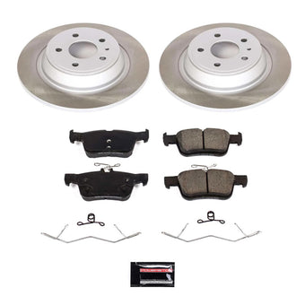 compare product Power Stop 17-20 Ford Fusion Rear Semi-Coated Rotor Kit