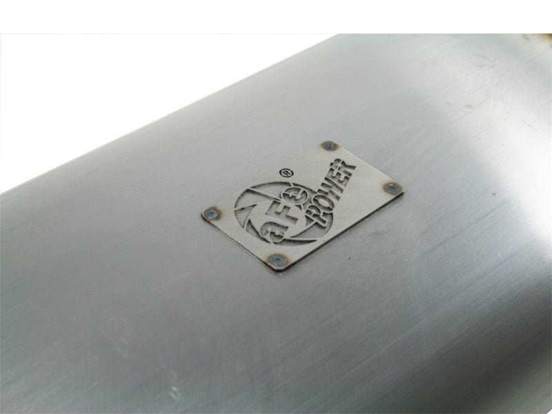 aFe MACHForce XP Exhaust Cat - Back 2.5/3in SS - 409 w/ Polished Tip 04 - 12 Nissan Titan V8 5.6L - My Store