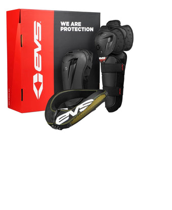 compare product EVS Slam Combo(Option Knee/ Option Elbow/ R2 Collar) Black - Mini