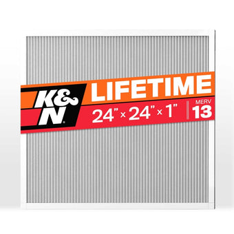 compare product K&N HVAC Filter 24 X 24 X 1 Merv 13