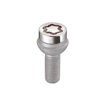 compare product McGard Wheel Lock Bolt Set - 4pk. (Radius Seat) M12X1.5 / 17mm Hex / 27.9mm Shank Length - Chrome