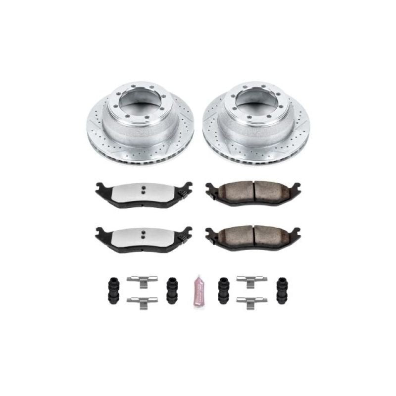 Power Stop 2003 Dodge Durango Rear Z36 Truck & Tow Brake Kit - My Store