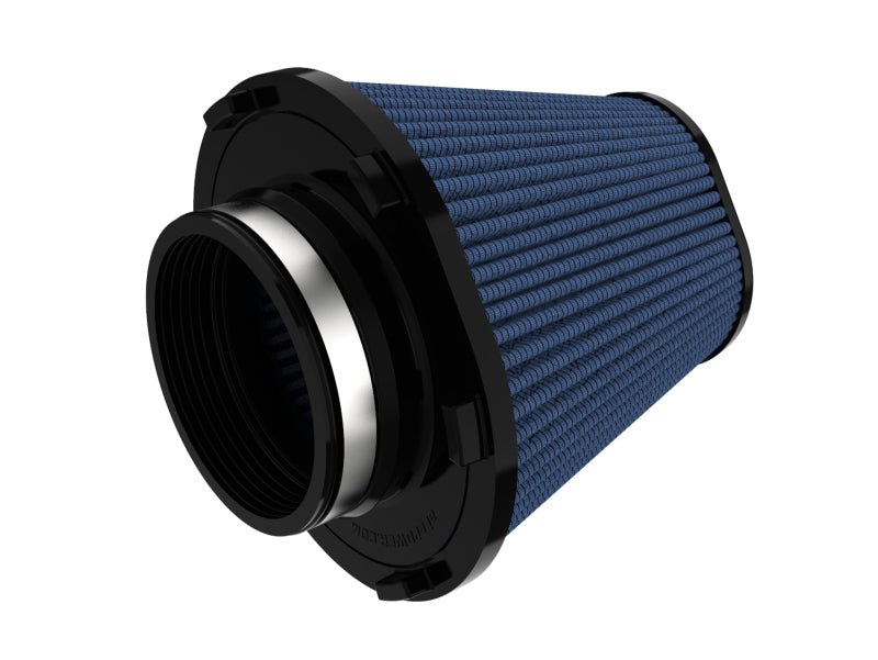 aFe MagnumFORCE Intake Replace Air Filter w/Pro5R Med 4in F x 7.75x6.5in B x 4.75x3.5in T x 7in H - My Store