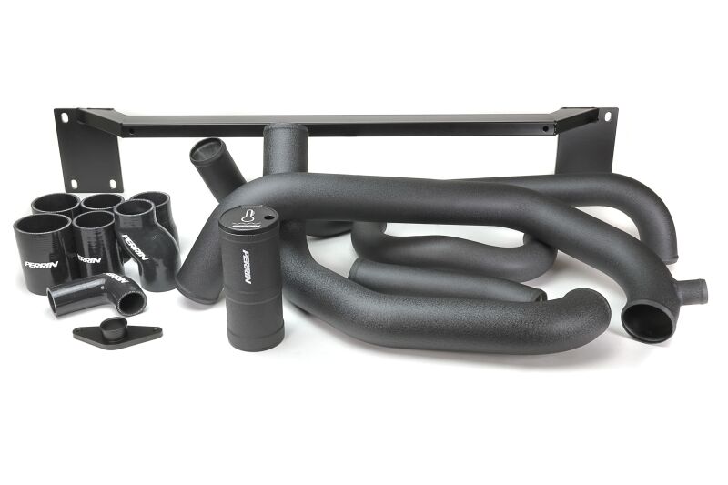 PERRIN 08 - 14 Subaru STI Front Mount Intercooler Boost Tube Kit - Black - My Store