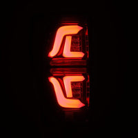 AlphaRex 17 - 19 Ford F250 Super Duty PRO - Series LED Tail Lights Jet Black (w/o Blind Spot Sensor) - My Store