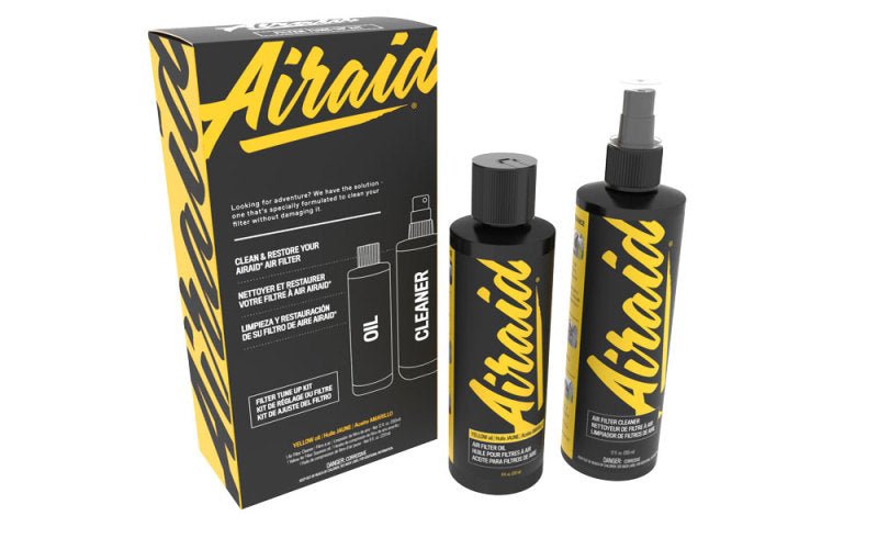 Airaid Renew Kit - 12oz Cleaner / 8oz Squeeze Oil - Yellow - My Store