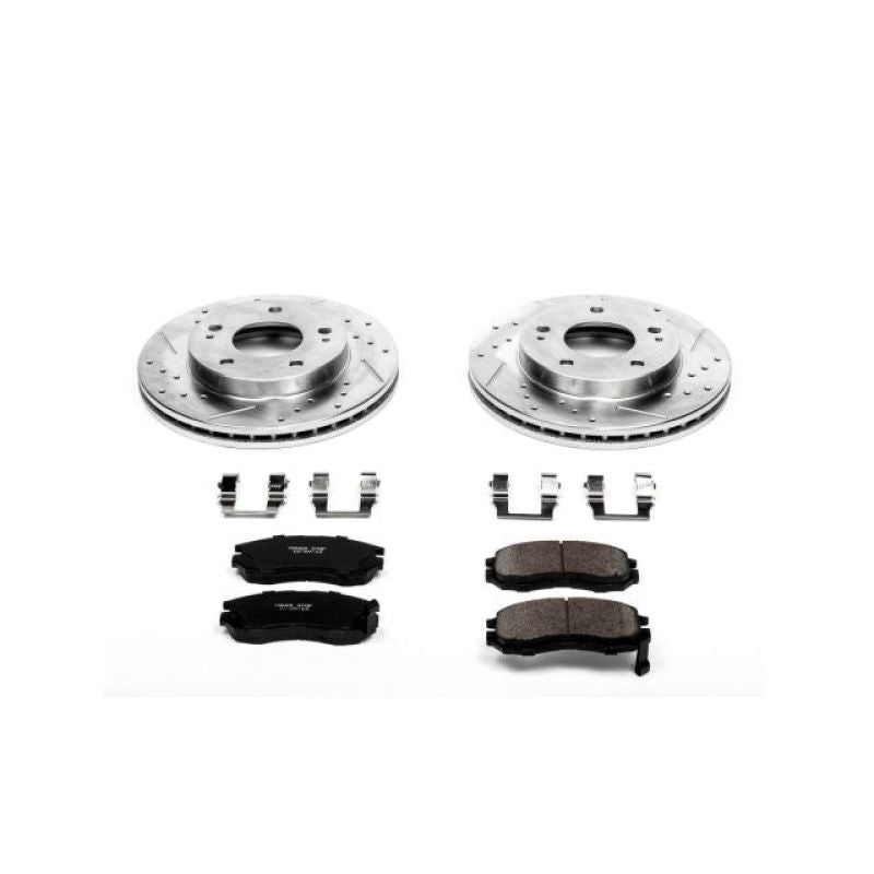 Power Stop 95 - 05 Chrysler Sebring Front Z23 Evolution Sport Brake Kit - My Store