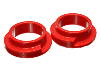 compare product Energy Suspension Universal 2 1/8in ID 2 1/2in OD 5/8in H Red Coil Spring Isolators (2 per set)